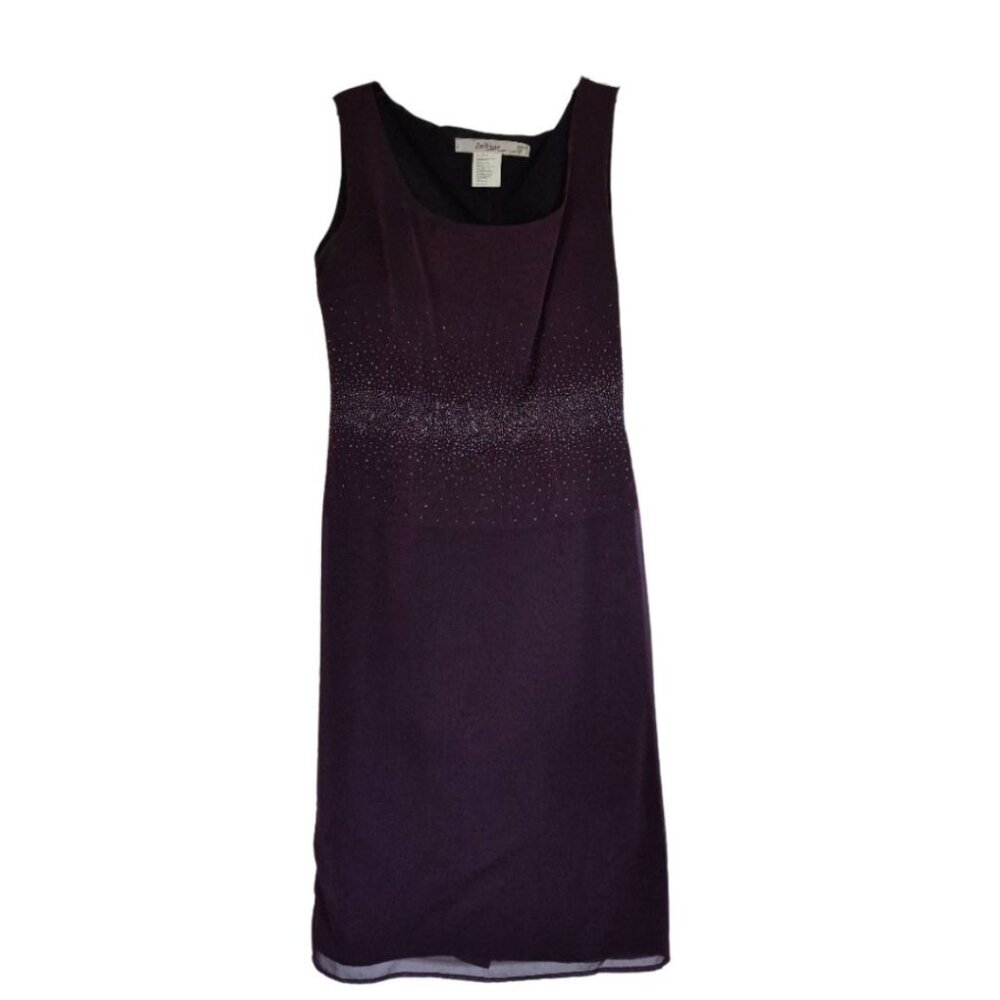 InWear Wine Colored Cocktail Dress Size 4
